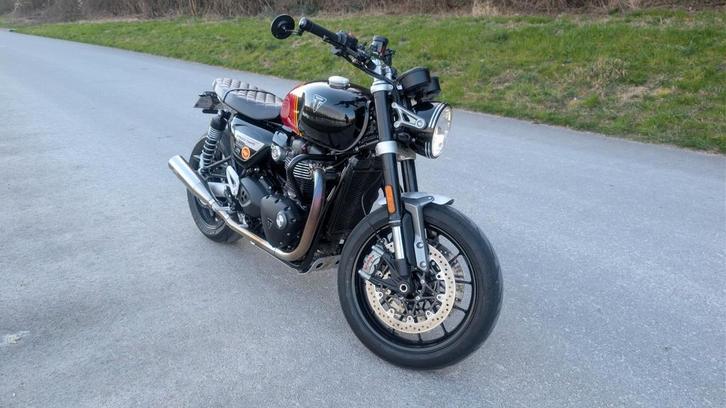 Triumph Speed Twin Style benzinereverb, Motoren, Motoren | Triumph, Particulier, meer dan 35 kW, 2 cilinders, Motorrijbewijs A