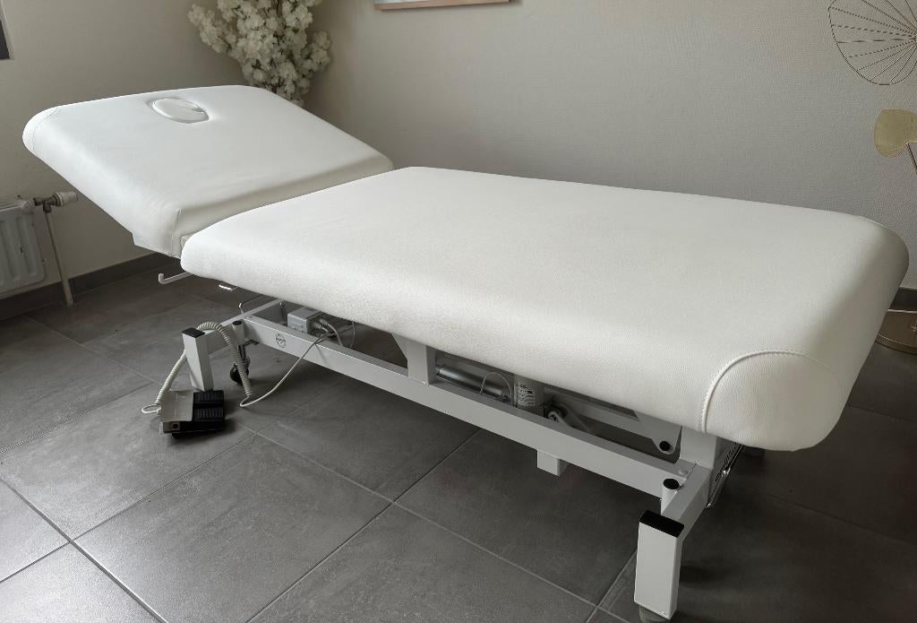 Elektrische massagetafel - extra breed, Enlèvement, Comme neuf, Table de massage