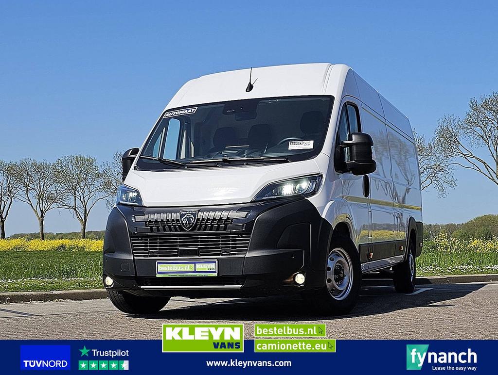 Peugeot BOXER 2.2 L4H2 Automaat Navi, Automaat, Wit, Bedrijf, Diesel