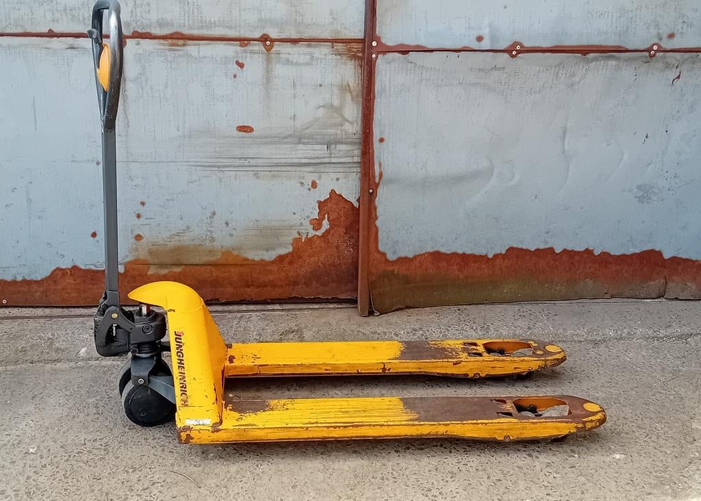 Transpallet/pompwagen jungheinrich, Ophalen