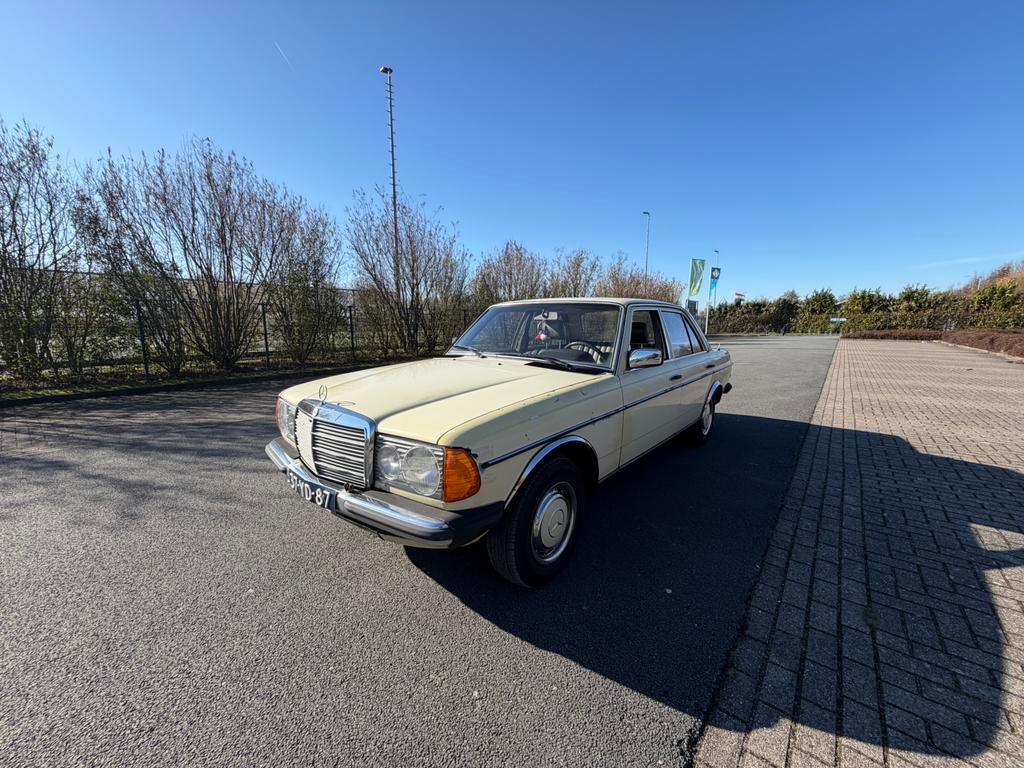 W123 200 benzine/lpg, Achterwielaandrijving, Beige, Overige kleuren, Handgeschakeld