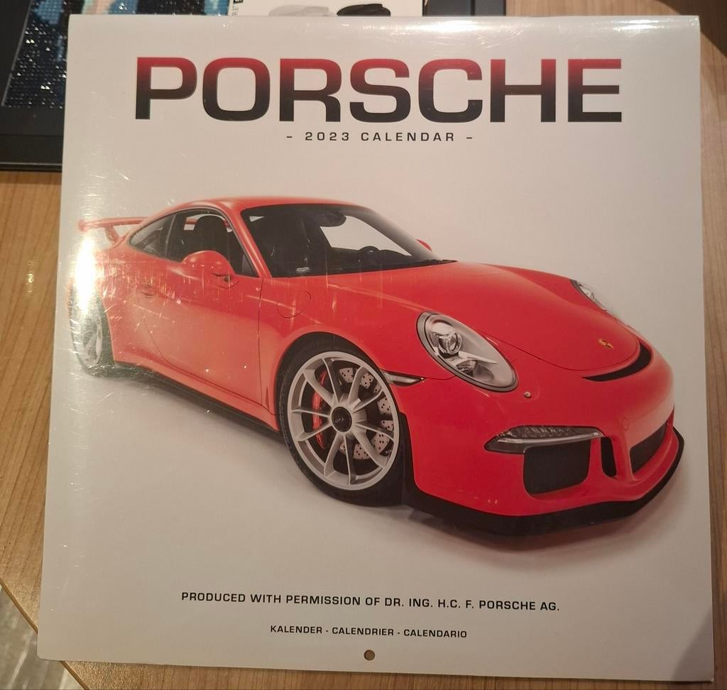 Porsche kalender, Hobby en Vrije tijd, Modelbouw | Auto's en Voertuigen, Ophalen of Verzenden