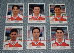 Panini Football 2001/Exc. Mouscron/6 autocollants, Enlèvement ou Envoi, Comme neuf, Affiche, Image ou Autocollant