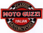 Moto Guzzi Classic Italian Motorcycles stoffen opstrijk patc, Motos, Envoi, Neuf
