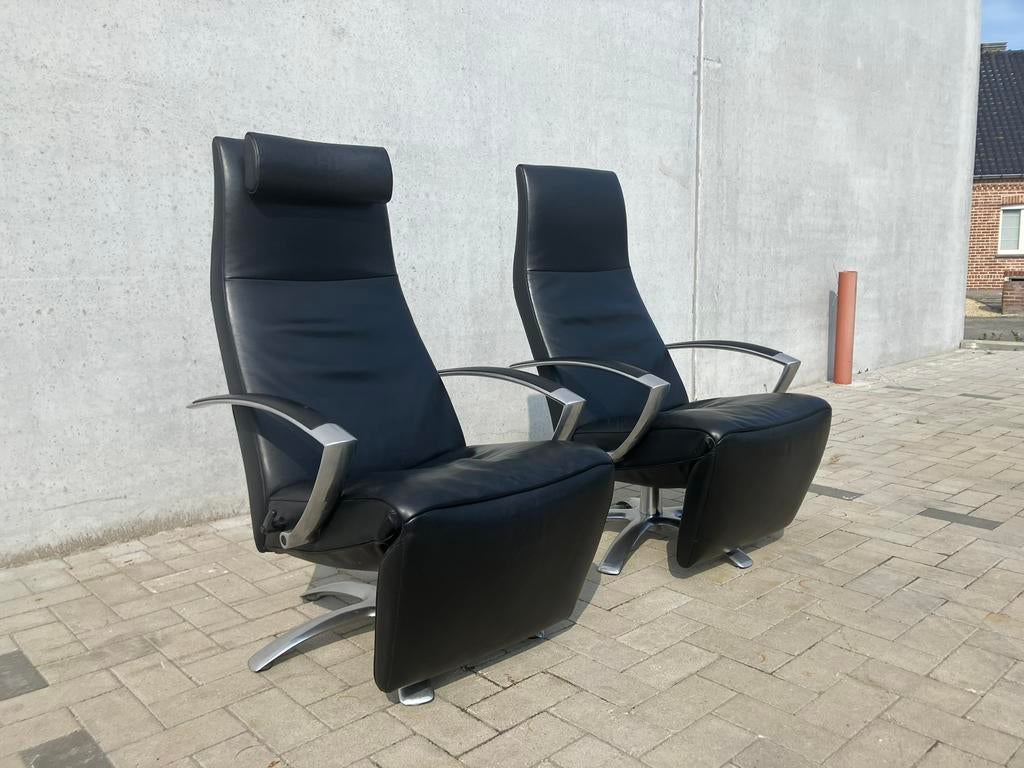 2x zwarte Jori Brainbuilder Medi, Mono-move Als Nieuw!!, Ophalen of Verzenden, Durlet leolux rolf benz natuzzi stressless himolla hukla xooon