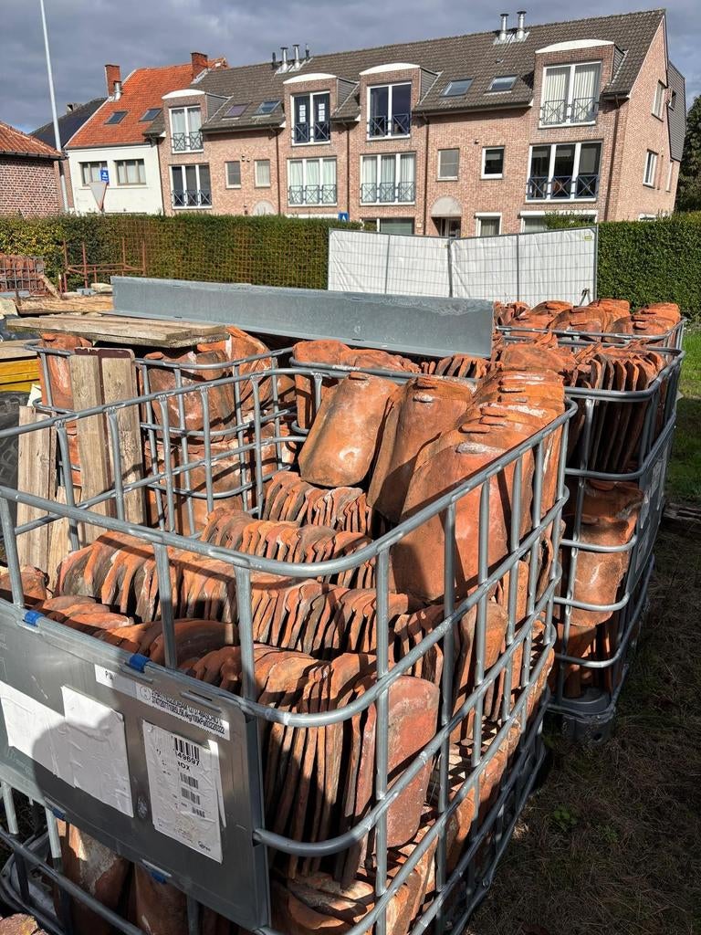 Dakpannen, Doe-het-zelf en Bouw, Ophalen, Gebruikt, Steen of Klei, Dakpannen