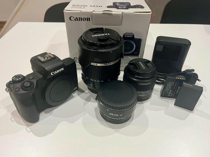 Canon M50 mk2, TV, Hi-fi & Vidéo, Photo | Lentilles & Objectifs, Comme neuf, Enlèvement ou Envoi