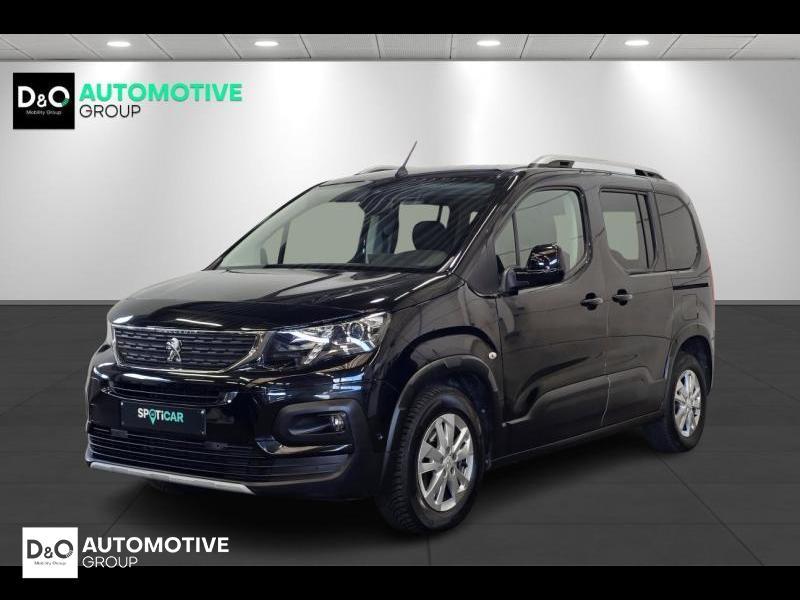 Peugeot Rifter Allure CAMERA gps TREKHAAK, 75 kW, Zwart, Bedrijf, 5 deurs