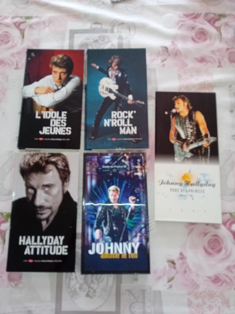 Johnny Hallyday, long box, le lot ou à la pièce, Enlèvement, Utilisé