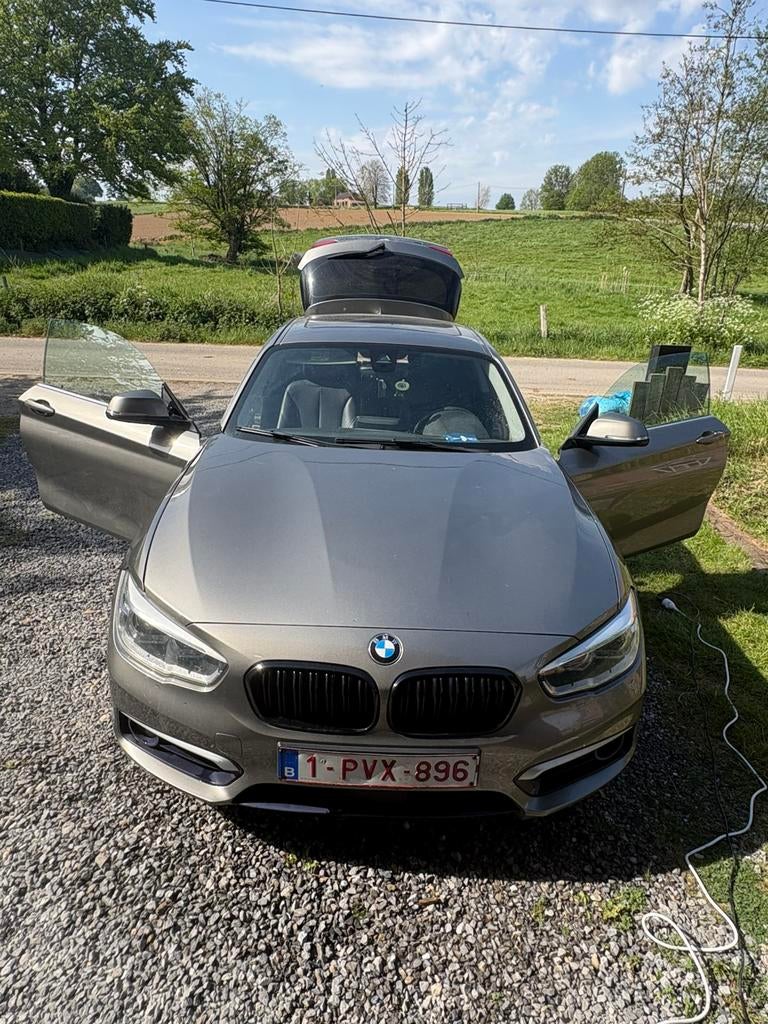 BMW f21, Autos, Cuir, Argent ou Gris, Euro 6, Noir