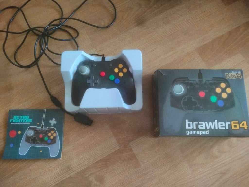 Retro Fighters - Brawler64 Controller - N64, Games en Spelcomputers, Spelcomputers | Nintendo Super NES, Ophalen of Verzenden