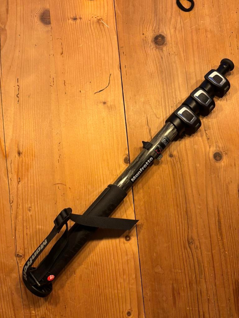 Manfrotto MPMXPROC4 XPRO Carbon Photo Monopod, Audio, Tv en Foto, Fotografie | Statieven en Balhoofden, Ophalen of Verzenden, Zo goed als nieuw