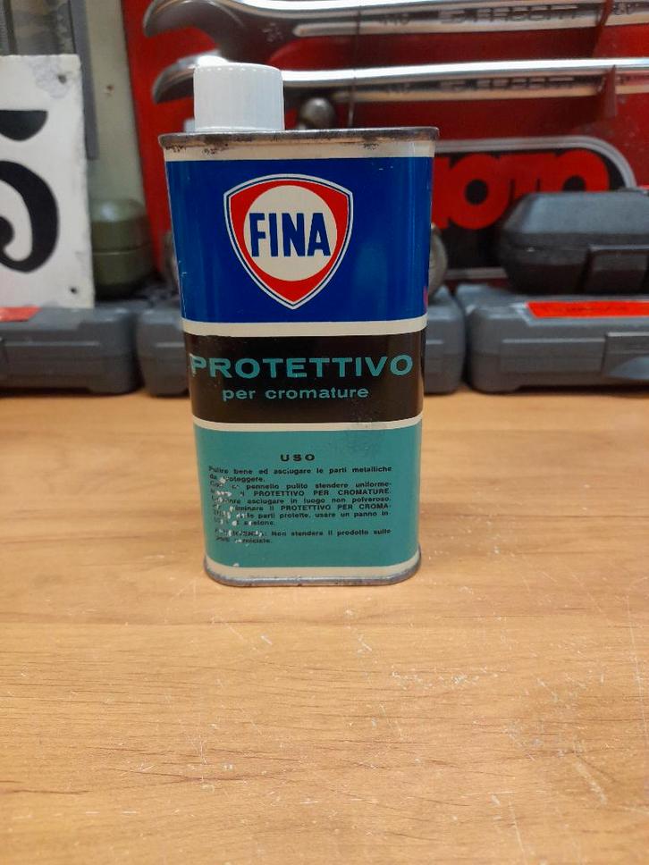 ancien bidon huile vide fina, Collections, Marques & Objets publicitaires, Utilisé, Autres types, Envoi