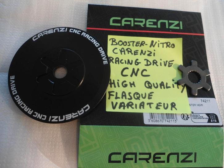 Booster Nitro : variateur à poulie/flasque Carenzi CNC Vario, Vélos & Vélomoteurs, Pièces de cyclomoteur | Scooters, Neuf, Yamaha