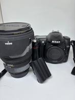 Nikon D50 camera + Sigma 24-70mm lens + werkt perfect, Ophalen, Gebruikt, Spiegelreflex, Nikon