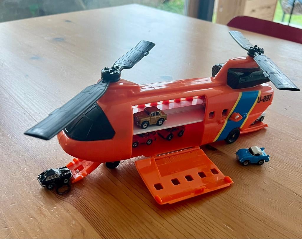 Vintage Galoob Micro Machines Transport Chopper –jaren 80/90, Verzamelen, Speelgoed, Ophalen of Verzenden, Gebruikt