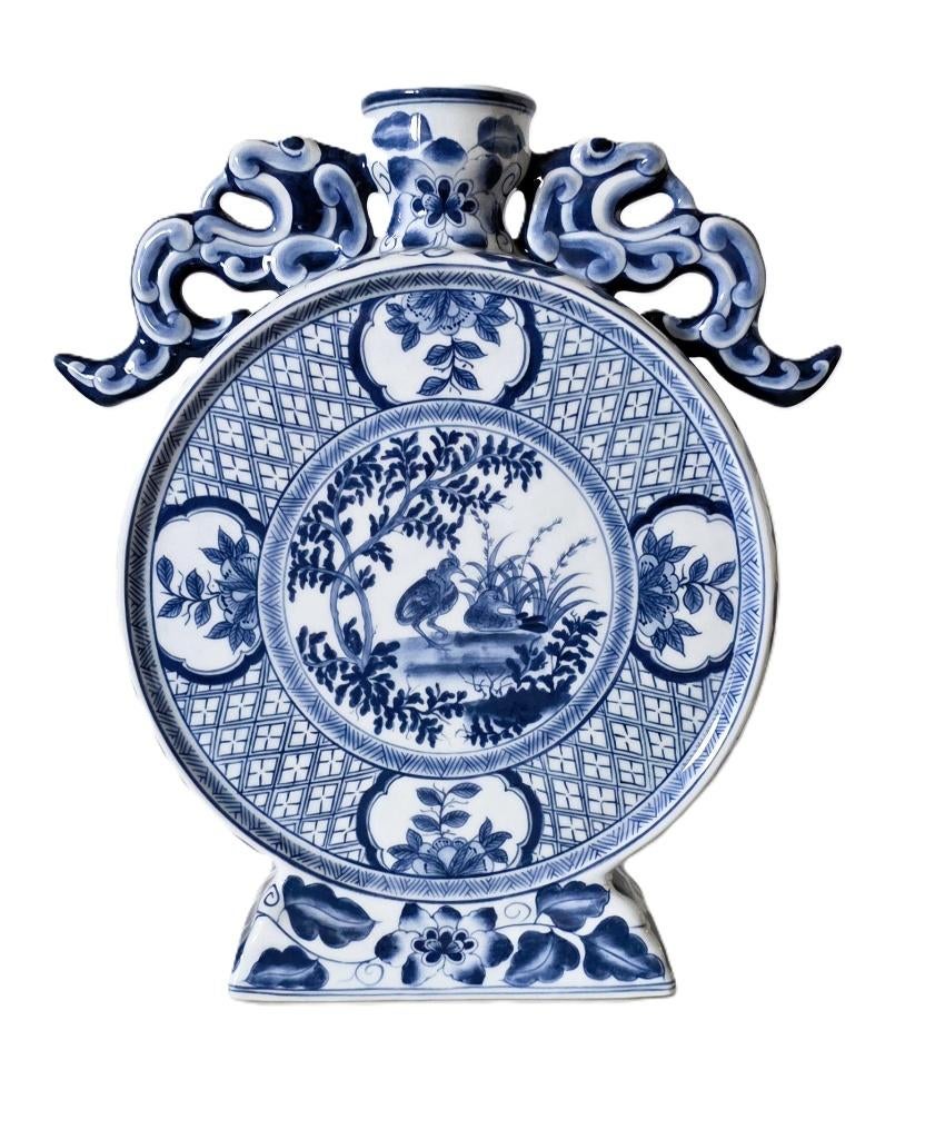 Grand vase chinois cylindrique., Enlèvement ou Envoi