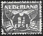 1 Postzegel Nederland 1935 Vliegende Duif, Ophalen of Verzenden, T/m 1940, Gestempeld