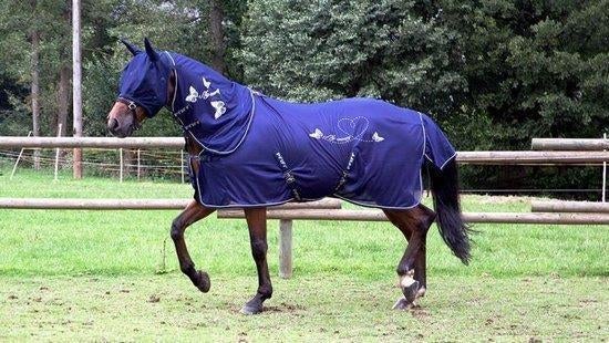 PFIFF Vliegendeken met Print blauw 165/205, BR, Nieuw, Ophalen of Verzenden, Blauw