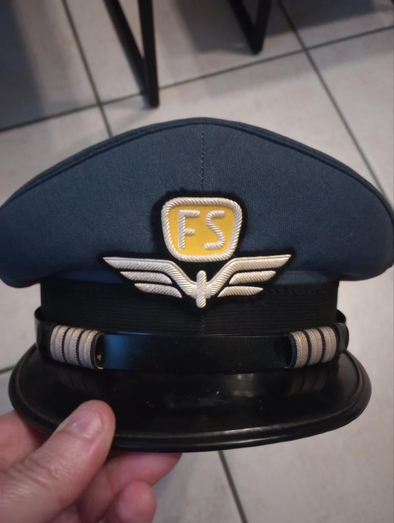 Képi chemins de fer Italie, Enlèvement ou Envoi