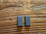 Lego tegeltjes remote tv control pattern 2 st / 660-T1, Ophalen of Verzenden, Zo goed als nieuw, Losse stenen, Lego