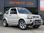Suzuki Jimny 1.3i 16v CABRIO + JLX Rhino 4x4 - hardtop amovi, 4 zetels, Stof, Gebruikt, Zwart