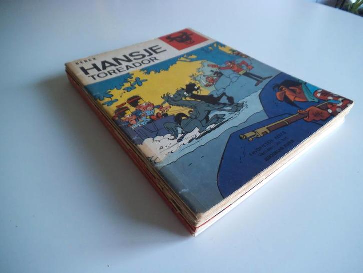 Lot 6 x Hansje  Berck   Favorietenreeks, Boeken, Stripverhalen, Gelezen, Meerdere stripboeken, Ophalen of Verzenden
