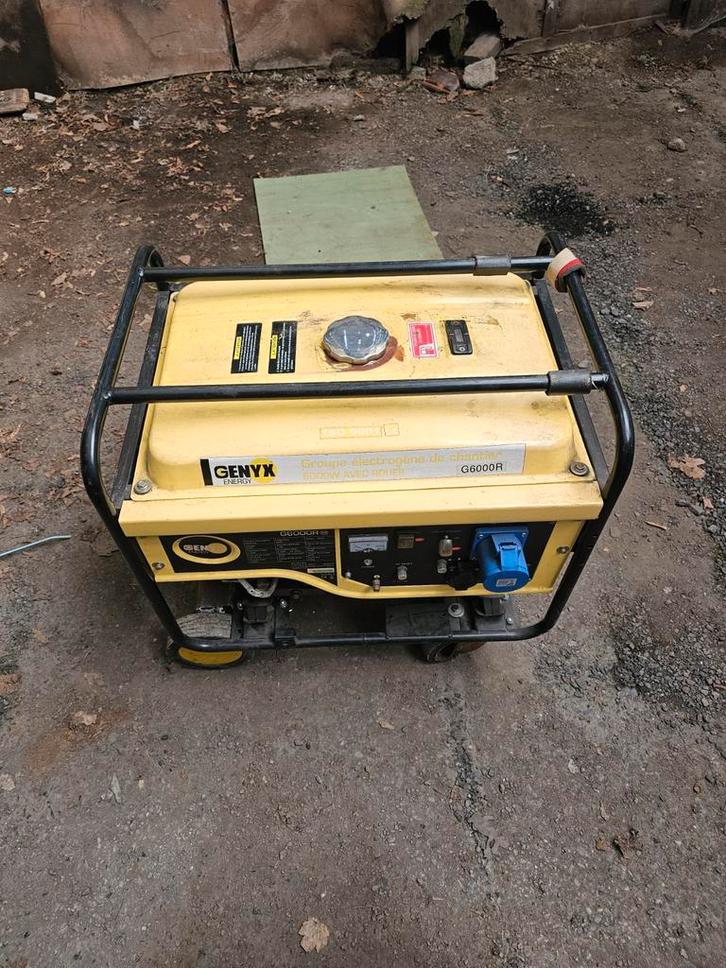 Genyx Energy G6000R groupe électrogène, Doe-het-zelf en Bouw, Aggregaten