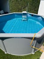 Complete zwembad set incl warmtepomp, Tuin en Terras, Gebruikt, Rond, 300 cm of meer, Opzetzwembad