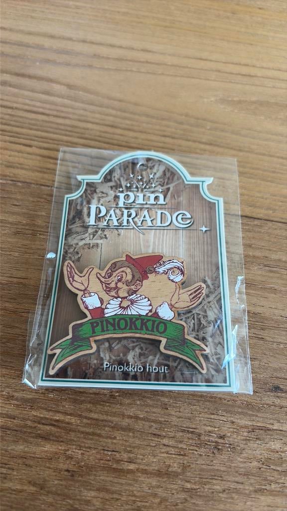 Pin Efteling - pinokkio hout 2016, Ophalen of Verzenden, Zo goed als nieuw