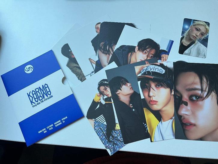 Stray Kids Karma photocard postcards player tickets poster, Collections, Musique, Artistes & Célébrités, Comme neuf, Photo ou Carte