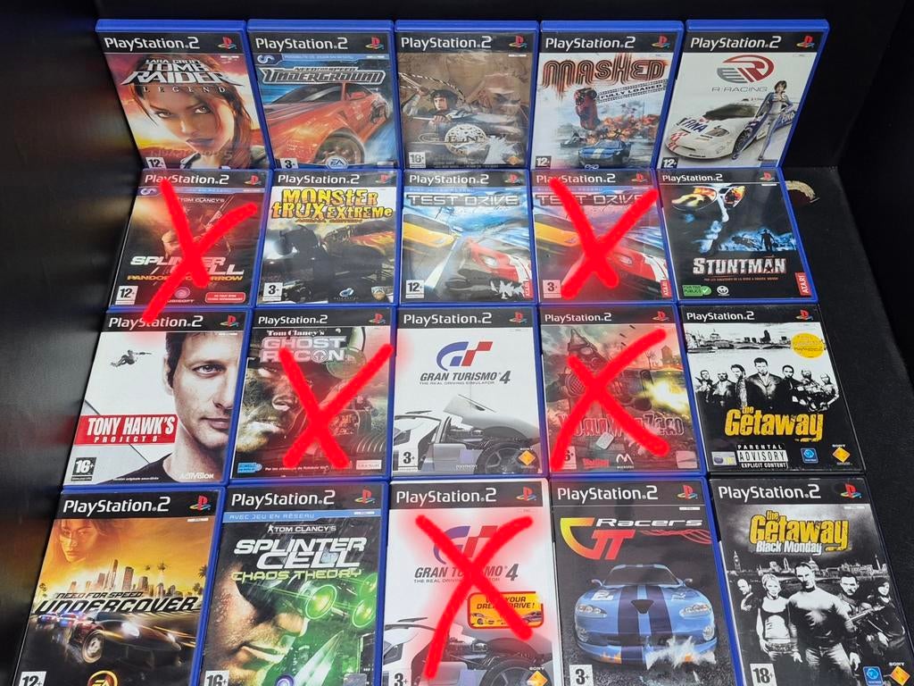Jeux Playstation 2  àpd de 5€, Consoles de jeu & Jeux vidéo, Jeux | Sony PlayStation 2, Enlèvement ou Envoi
