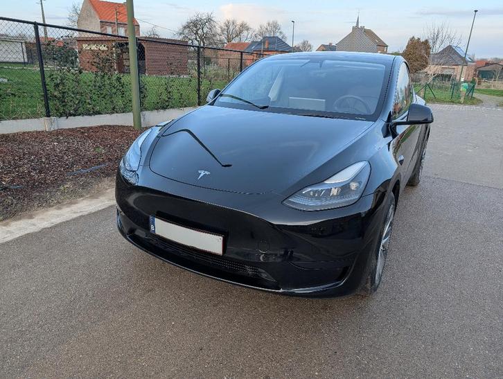 Tesla model Y 2023, Auto's, Tesla, Particulier, Model Y, Elektrisch, 4 deurs, Automaat, Zwart, Zwart, Achterwielaandrijving, Ophalen