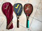 2 Vintage Snauwaert Tennisrackets - Dyno Boron & Golden Dyno, Enlèvement ou Envoi, Utilisé