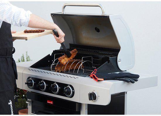 Barbecook Siesta Black 412  met alles erop en eraan, Jardin & Terrasse, Barbecues à gaz, Comme neuf, Enlèvement