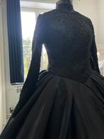 Trouwjurk Galajurk Zwart Avondjurk, Kleding | Dames, Trouwkleding en Trouwaccessoires, Ophalen of Verzenden, Zo goed als nieuw