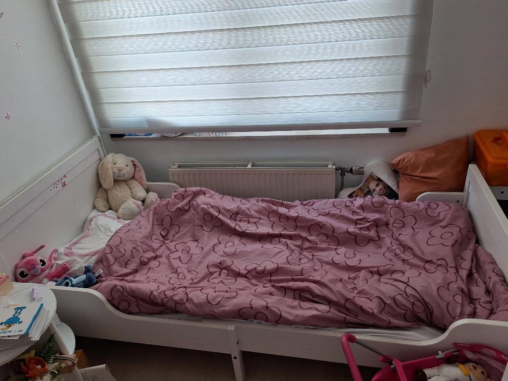 Lit evolutif enfant, Enfants & Bébés, Chambre d'enfant | Lits, 85 à 100 cm, Sommier à lattes, Enlèvement, Utilisé