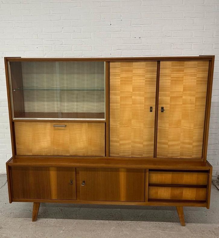 Vintage highboard, Huis en Inrichting, Kasten | Wandmeubels, Ophalen