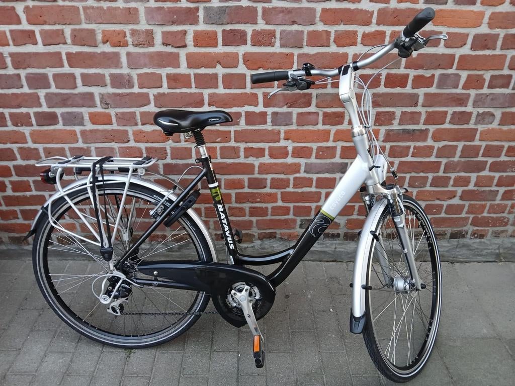 Prachtige Batavus damesfiets, Fietsen en Brommers, Ophalen, 28 inch, 53 tot 56 cm, Velgrem