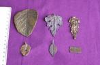 Ornements en forme de feuille en cuivre., Enlèvement ou Envoi, Bronze