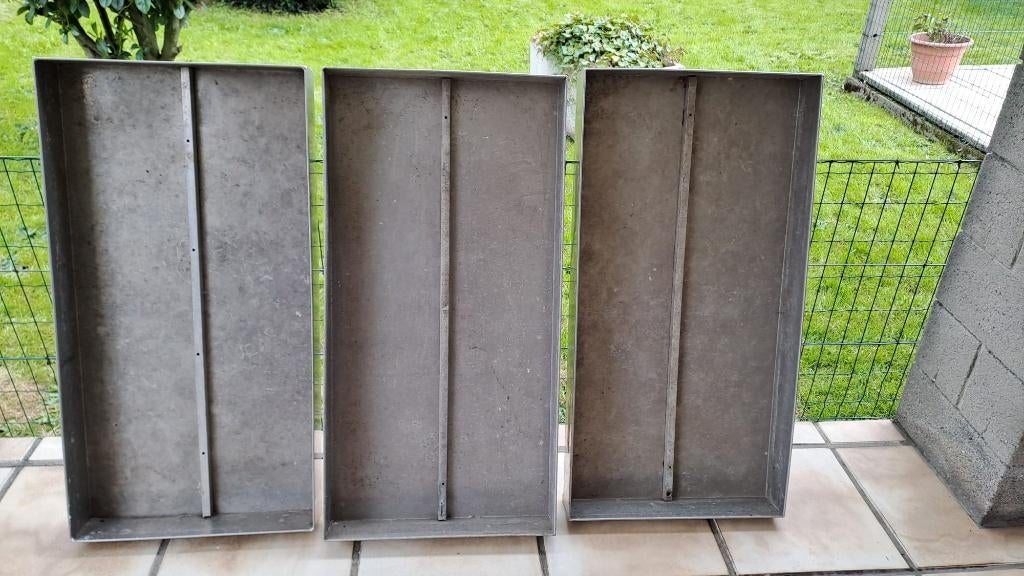Bacs galvanisé, Jardin & Terrasse, Bacs à fleurs & Jardinières, Enlèvement