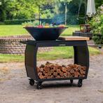 Plancha BBQ Big Jack 3.0 Blackline met 80cm bakplaat Nieuw, Tuin en Terras, Houtskoolbarbecues, Ophalen of Verzenden, Nieuw, RJRoyal Living