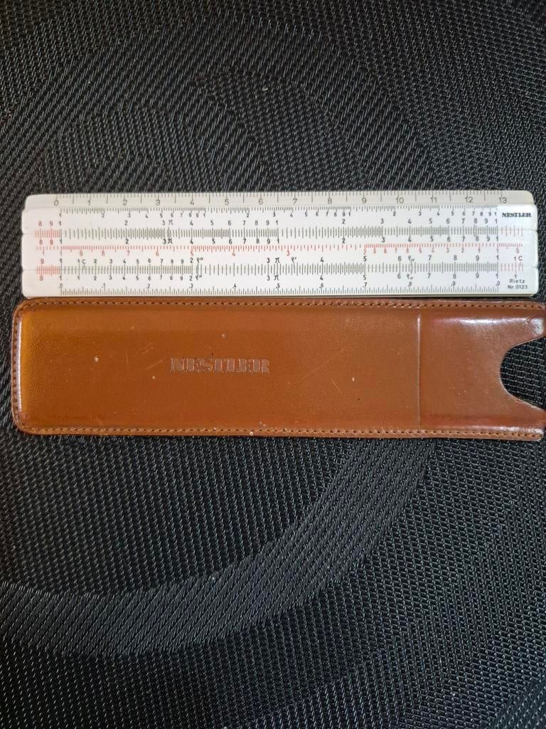 Nestler Rietz vintage rekenliniaal, Ophalen of Verzenden