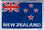 Nieuw-Zeeland stoffen opstrijk patch embleem, Verzenden, Nieuw