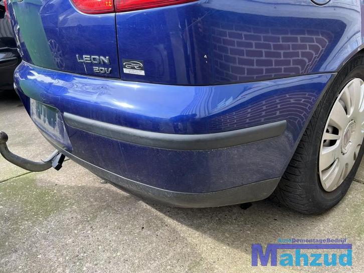 SEAT LEON 1 Blauw achterbumper bumper achter 1999-2005, Autos : Pièces & Accessoires, Carrosserie & Tôlerie, Pare-chocs, Seat