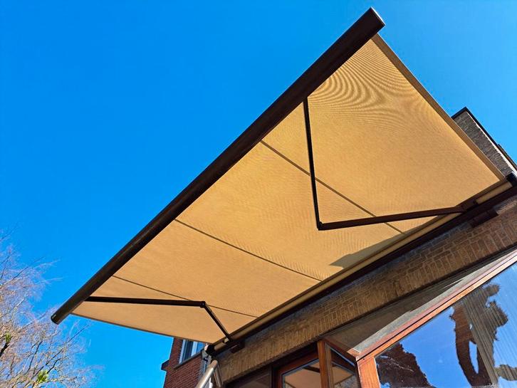 Zonnescherm Weinor, bediening stang, Tuin en Terras, Overkappingen, Veranda, Ophalen