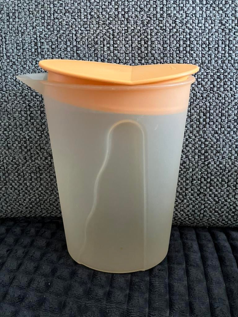 Schenkkan 1 liter tupperware, Huis en Inrichting, Keuken | Tupperware, Ophalen of Verzenden, Gebruikt