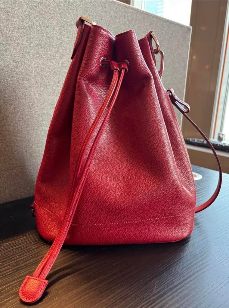 Sac cuir Longchamp, Enlèvement ou Envoi, Comme neuf