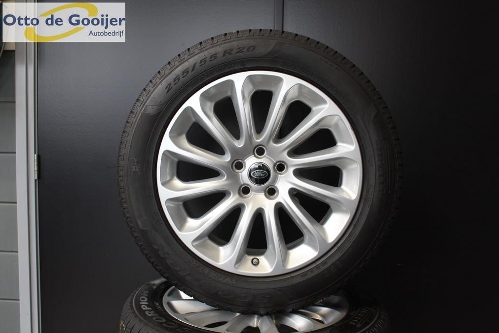 Originele Range Rover iV Velgen 20 Inch Winterbanden 6,5MM P, Ophalen, Gebruikt, 255 mm, -