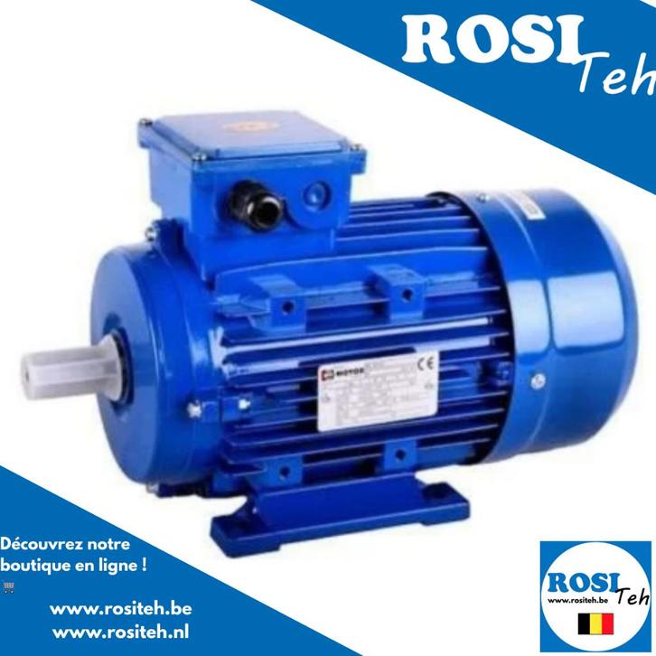 ELEKTROMOTOR B3, B5 OF B14 - 230V-400V, Zakelijke goederen, Machines en Bouw | Overig, Verzenden